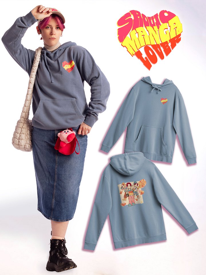 'Shoujo Manga Lover' Hoodie w/ Graphic Design product image (1)