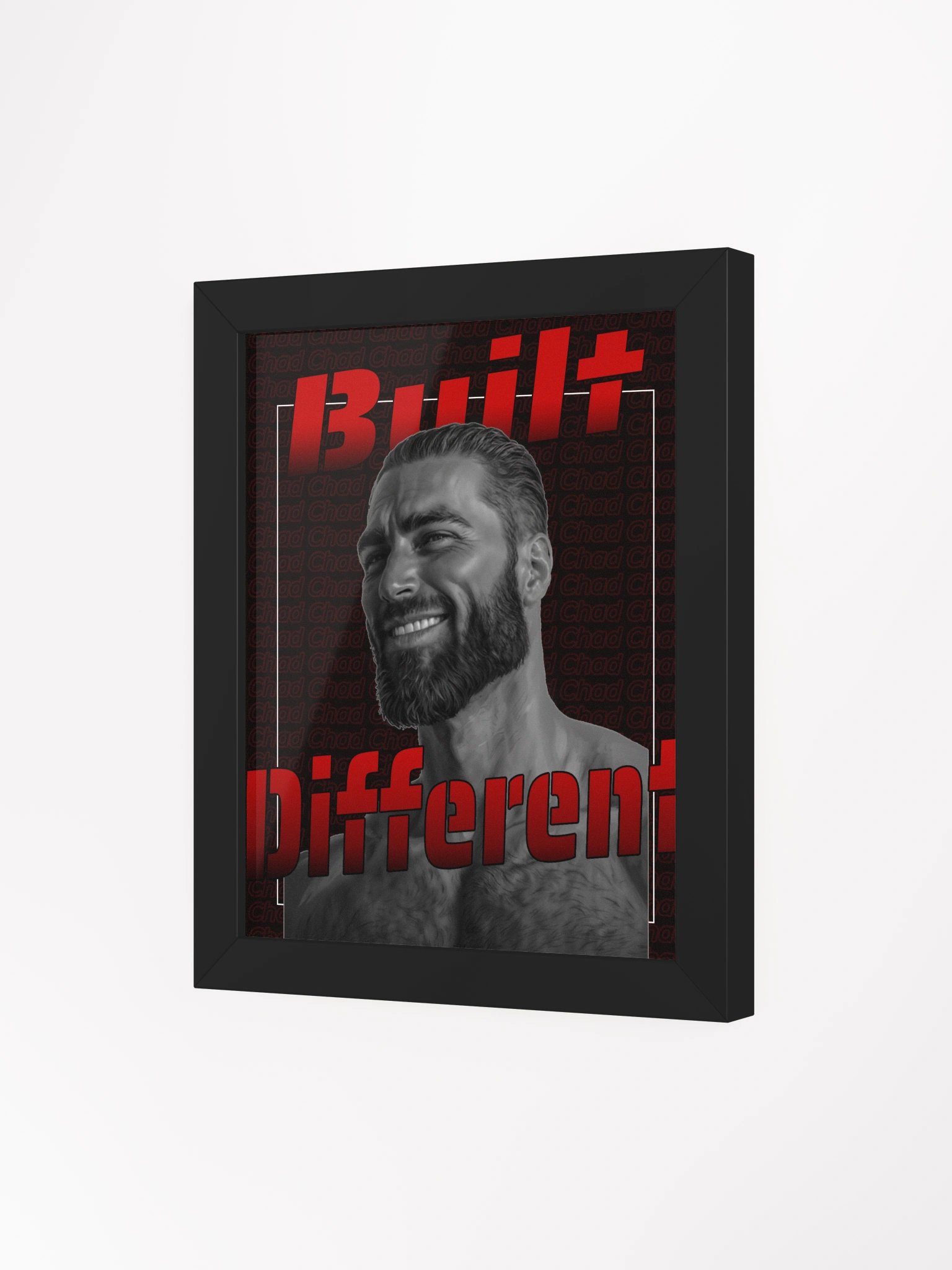 Built Different Framed Poster product image (42)