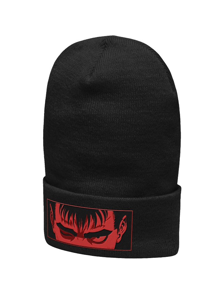 Berserk Guts Embroidered Beanie RED product image (2)