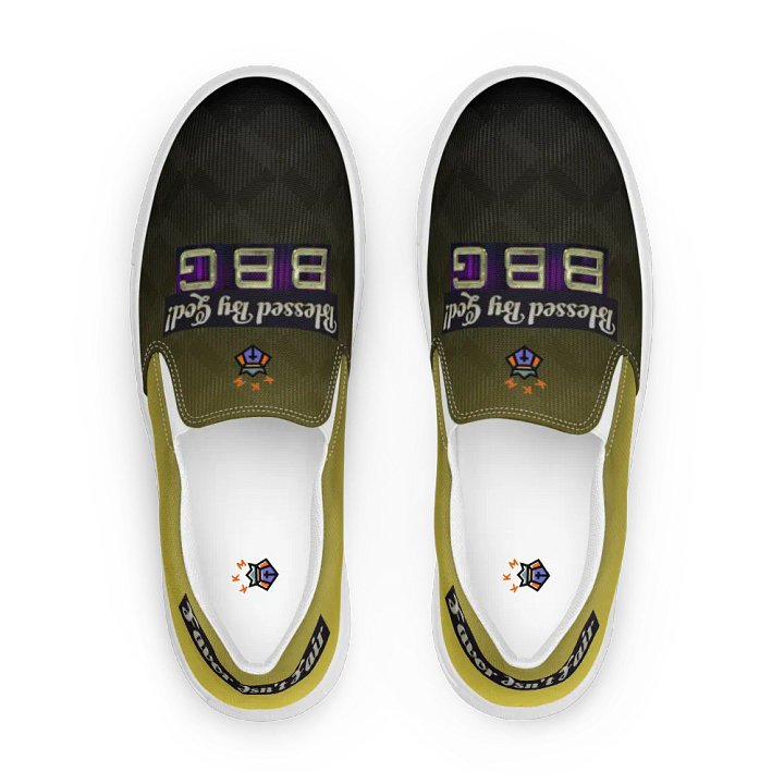 BBG Goldish Gradient Men's Slip Ons product image (2)