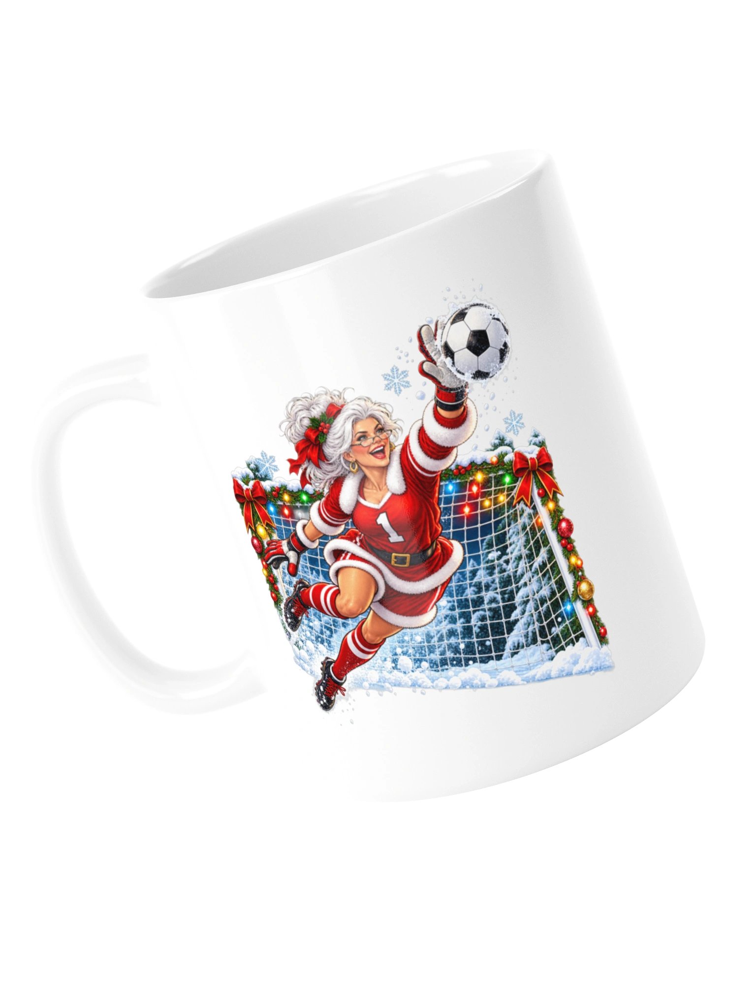MRS. CLAUS — NORTH POLE GOALKEEPER - MUG product image (14)