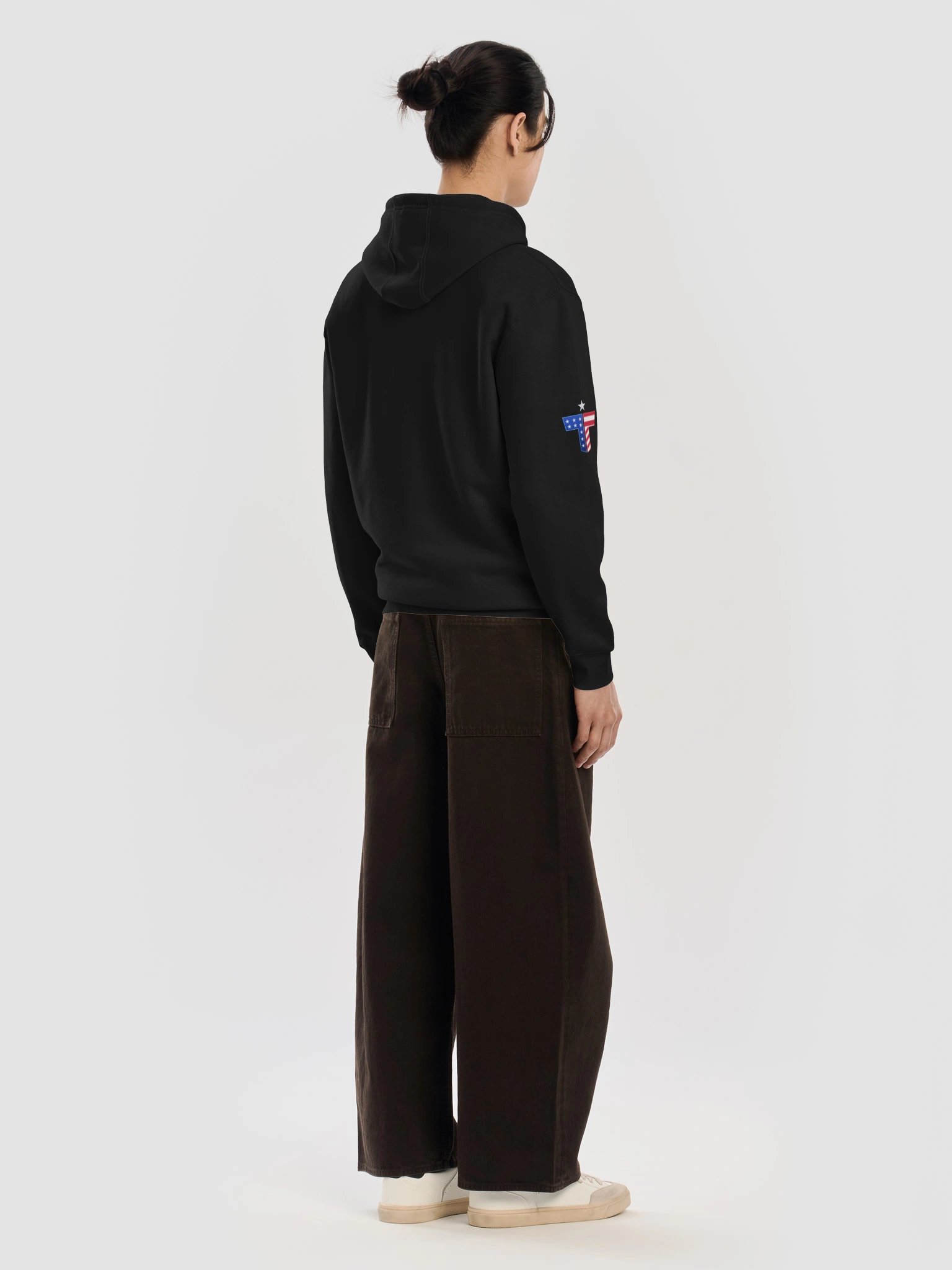 Tommy TV Patriotic Flag Logo - Printed Zip Hoodie product image (8)