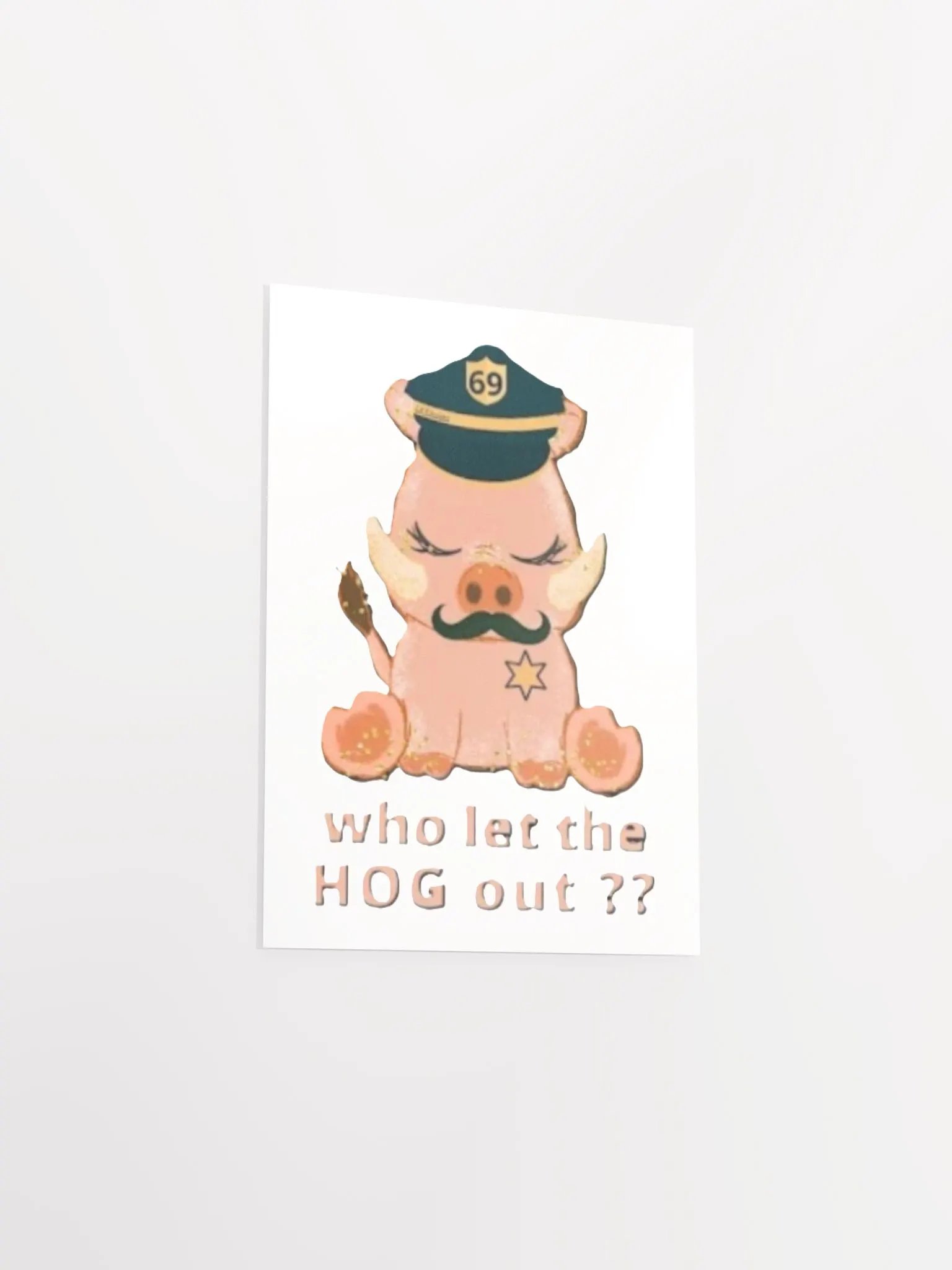 WHO LET THE HOG OUT?? product image (13)