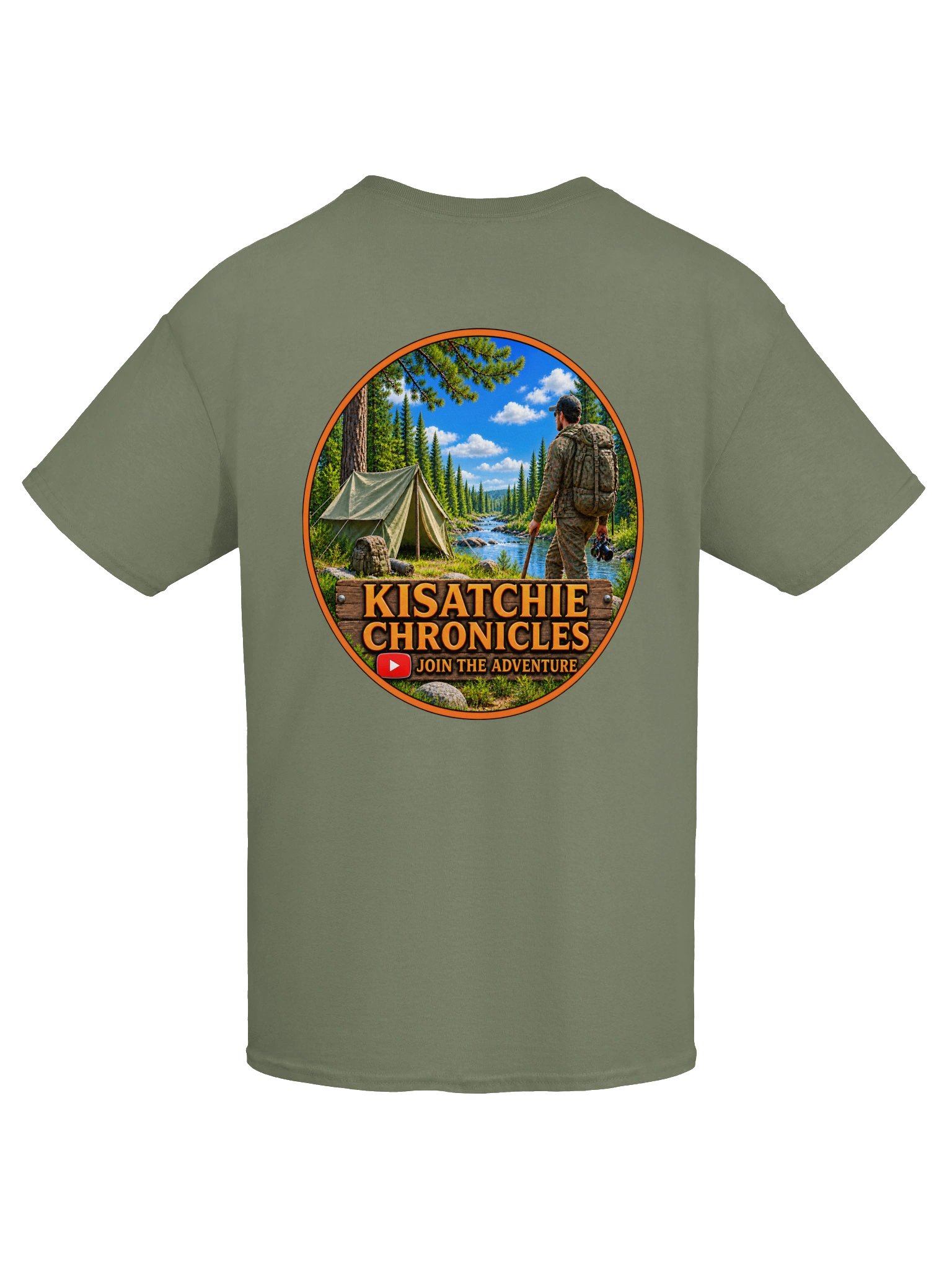 Kisatchie Chronicles Camping Graphic Tee product image (7)