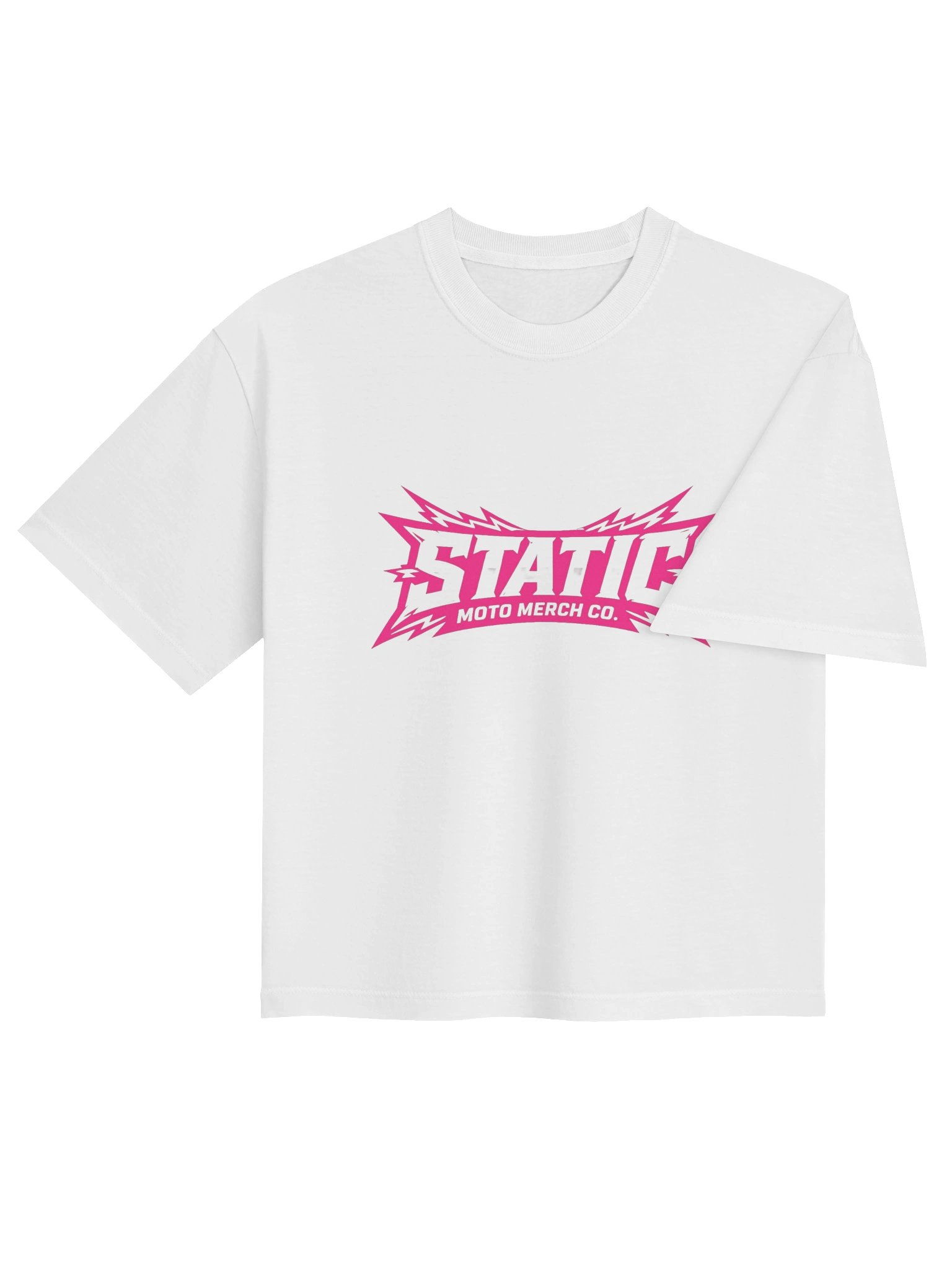 womens mid - high waisted tee white shirt product image (4)