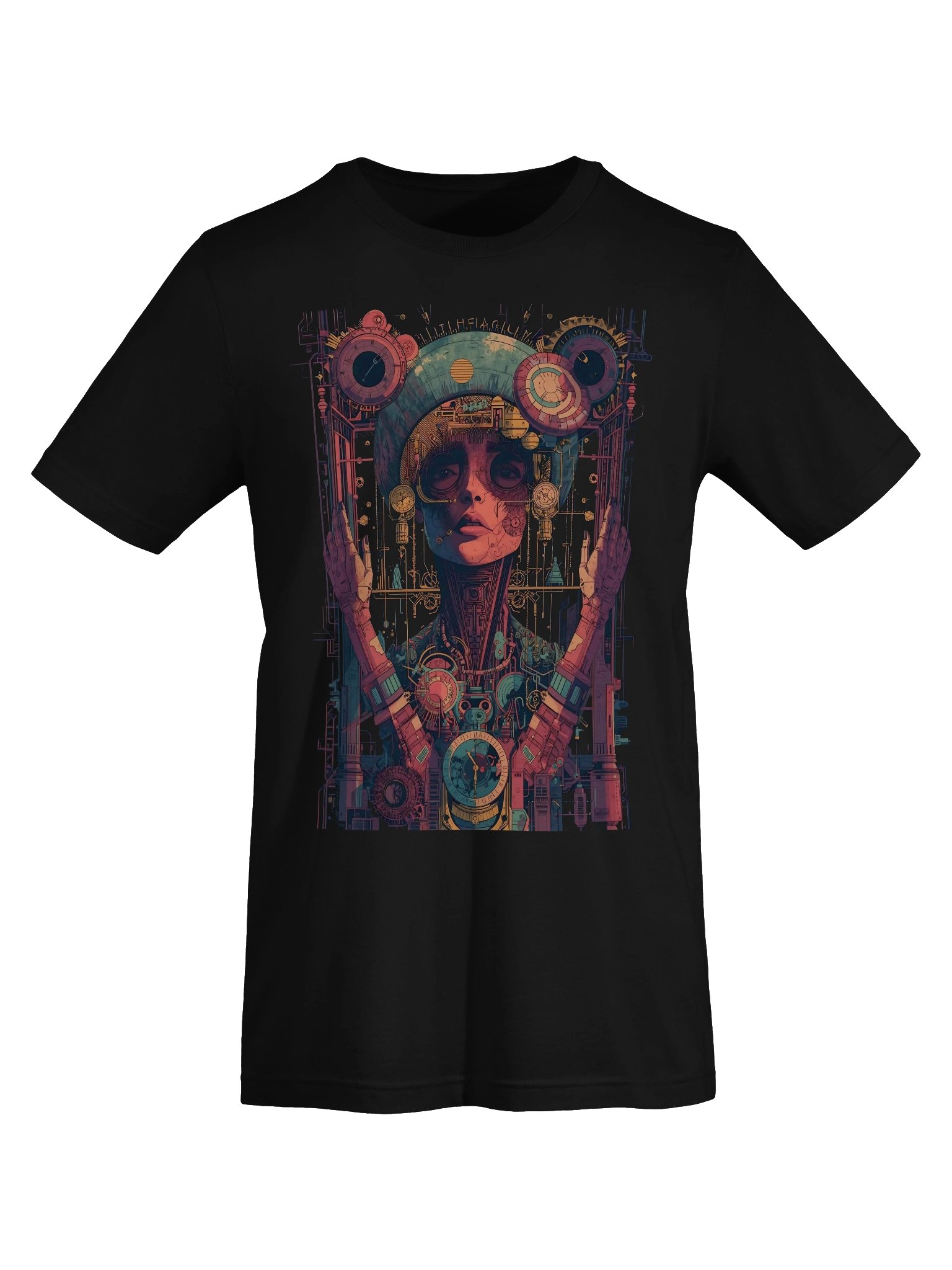 Bohemian Cyborg Girl Lightweight T-Shirt product image (4)