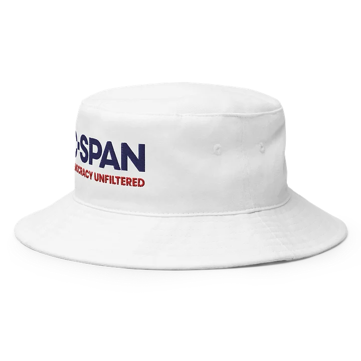 C-SPAN Democracy Unfiltered White Bucket Hat product image (2)