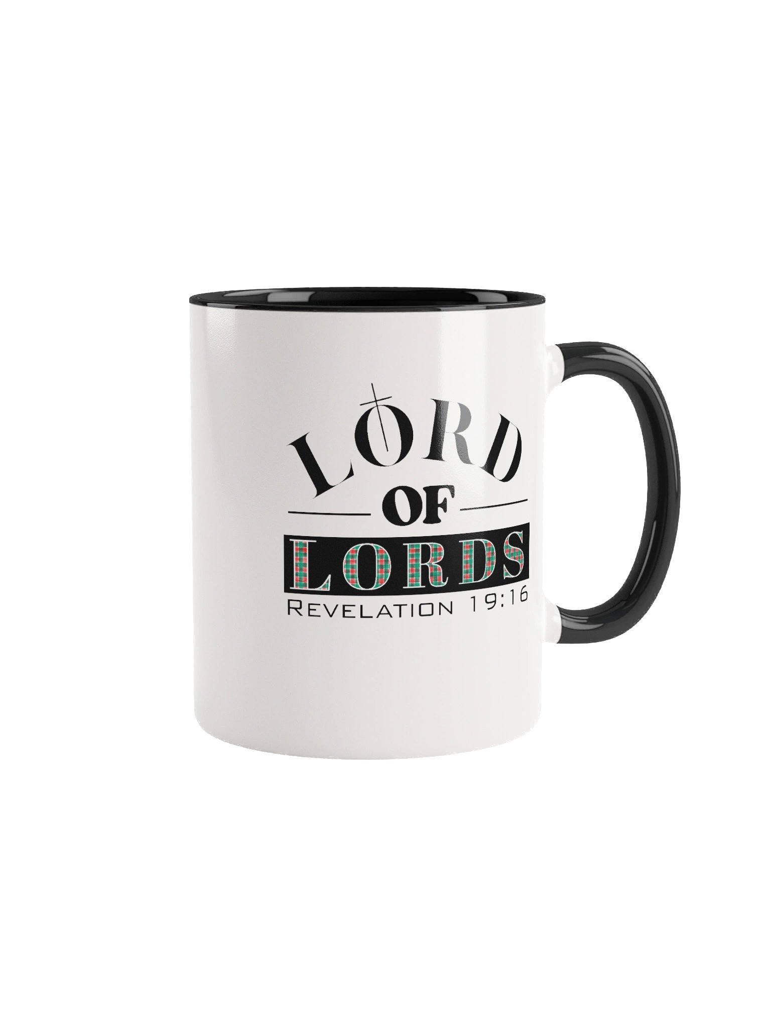Lord of Lords Christian 11 & 15 oz Mug | Jesus Christ Faith Gift | Inspirational Coffee Cup for Believers product image (2)