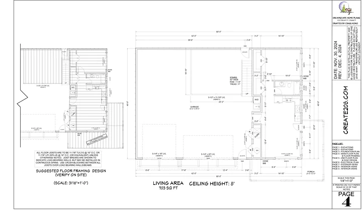 Create 208 - Construction Drawings - 10-Page Set product image (2)
