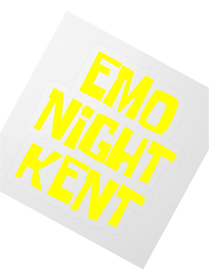 Emo Night Kent Sponge Sticker product image (4)