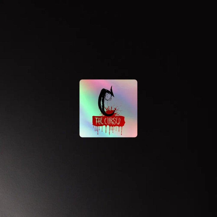The Cursed Logo Stickers product image (4)
