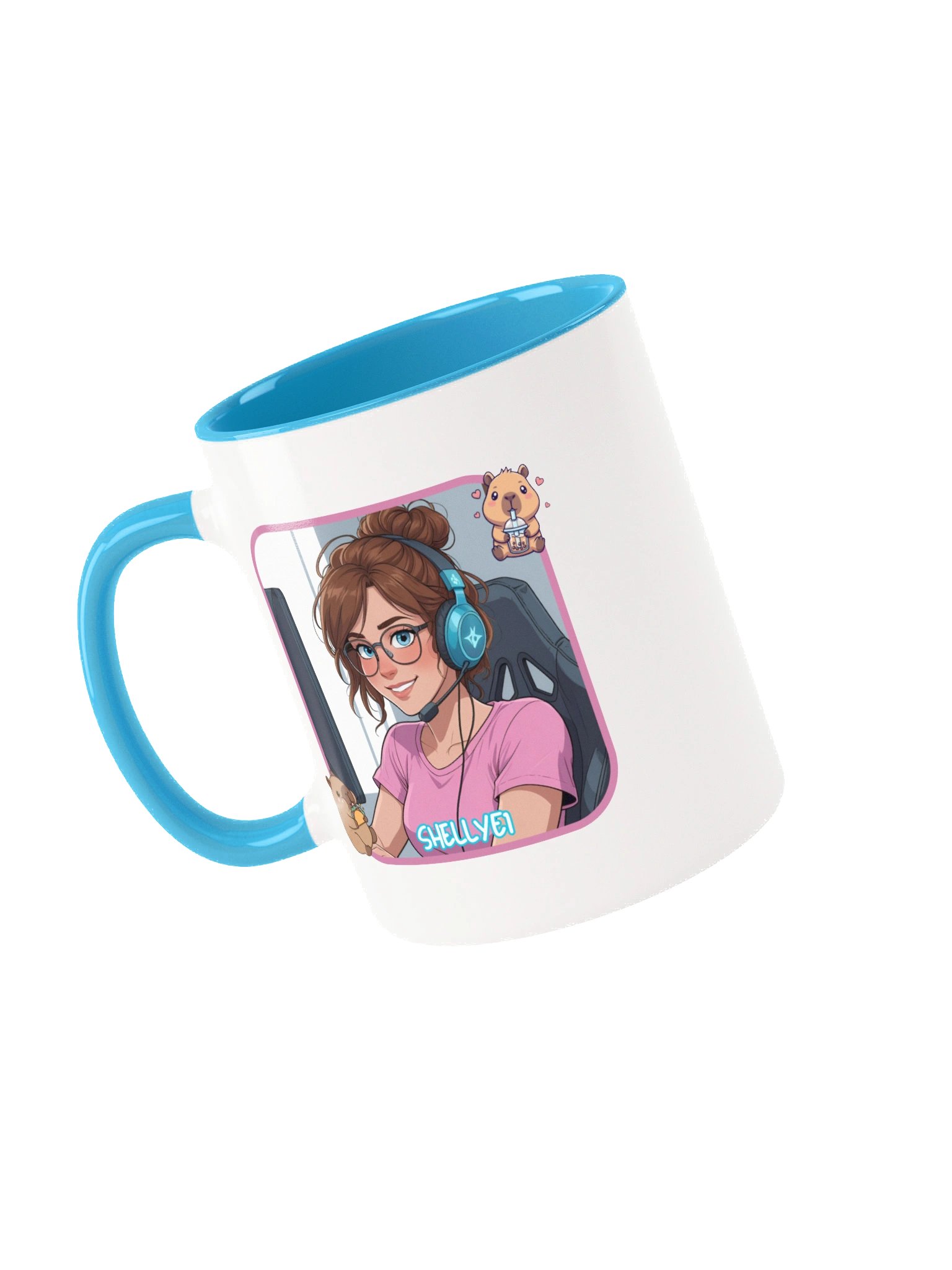 Don't Worry Be Capy Ceramic Mug product image (3)