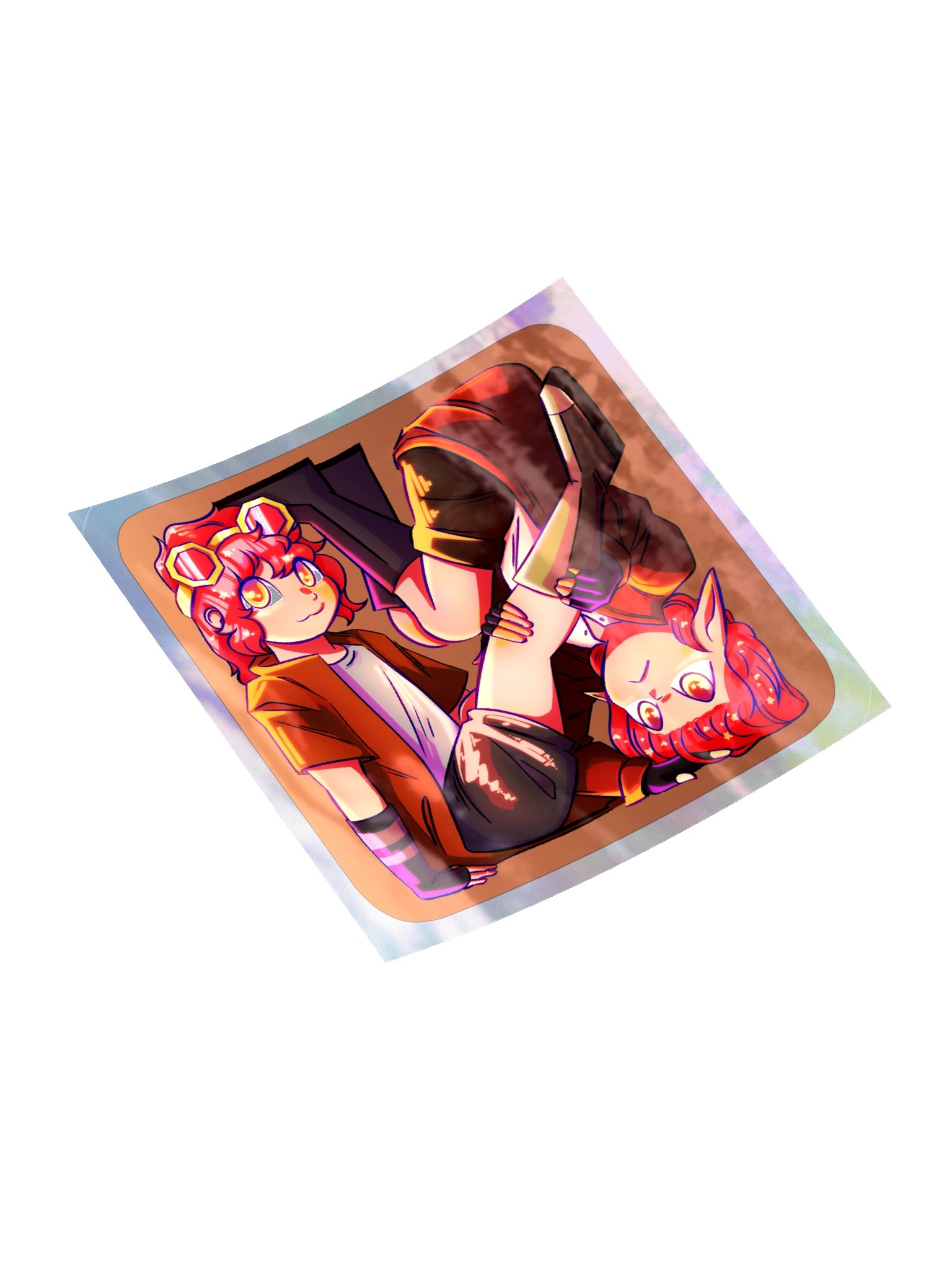 Double Trouble - Special Holographic Sticker product image (11)