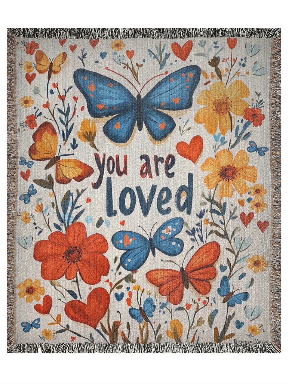 You Are Loved Woven Blanket product image (1)