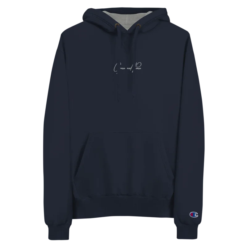 Grace and Peace Hoodie (Navy) product image (2)