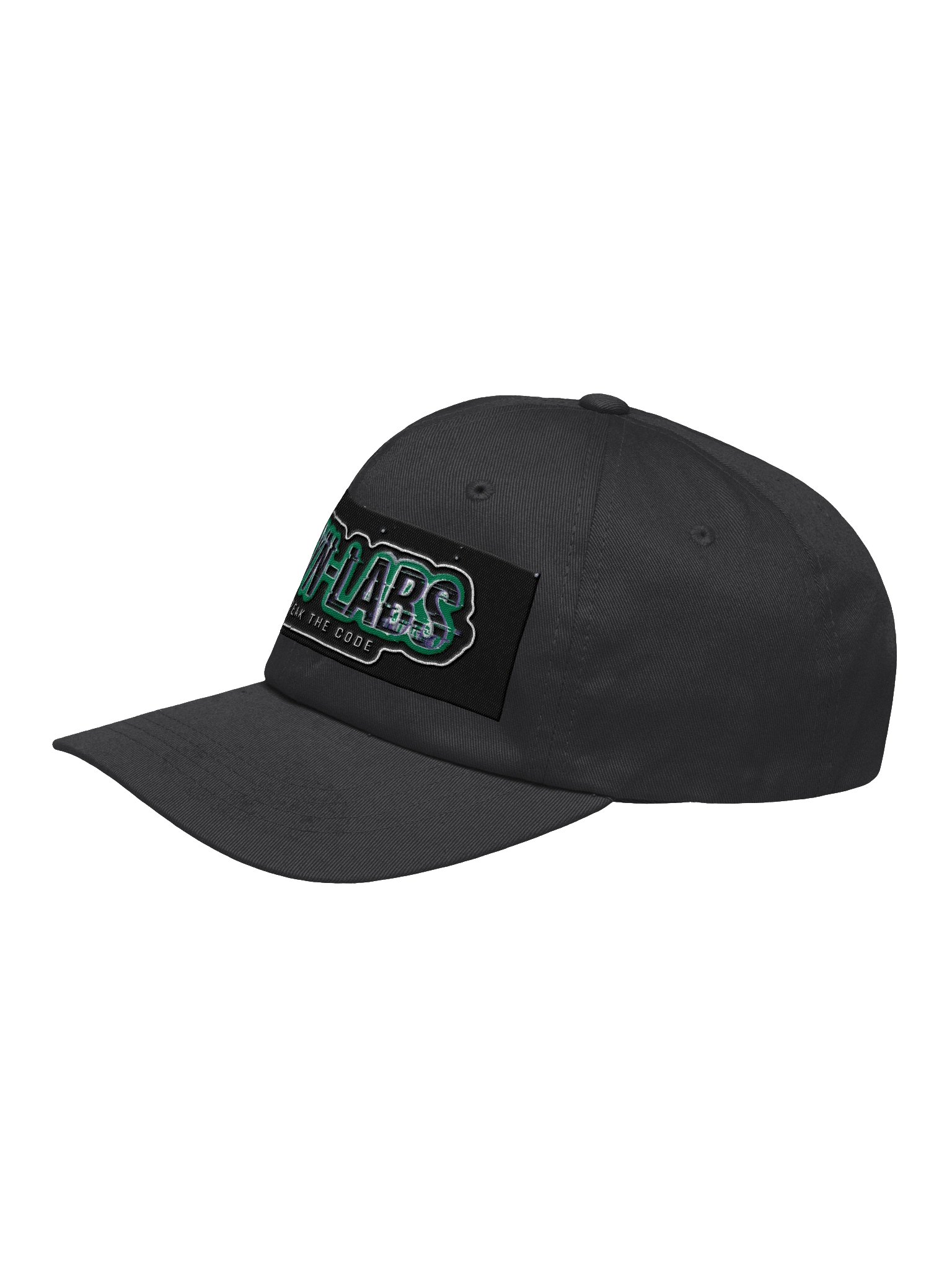 Glitch Effect Classic Dad Hat - Break the Code Collection product image (3)