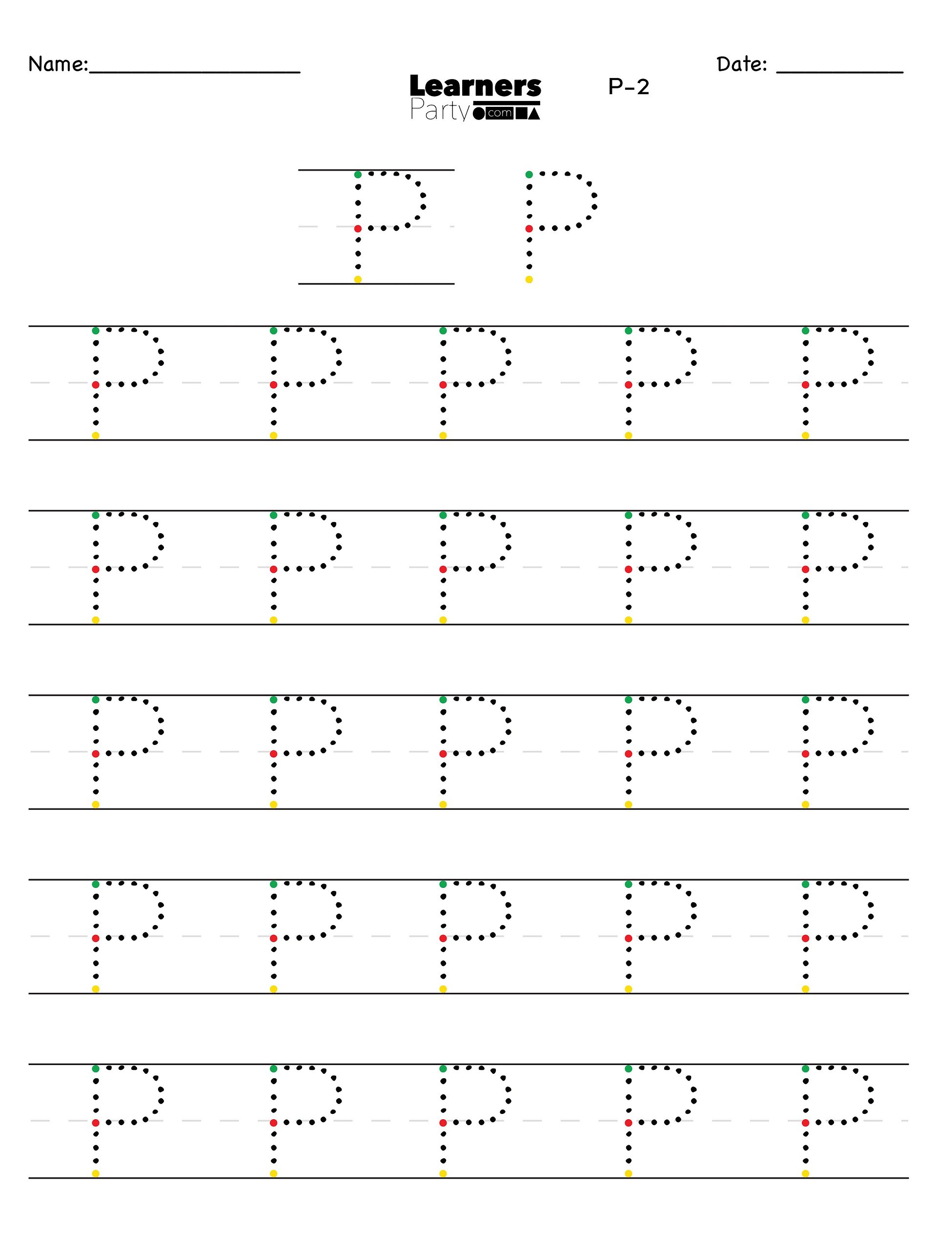P/p - New Digital Product Progressive Letter Builder product image (2)