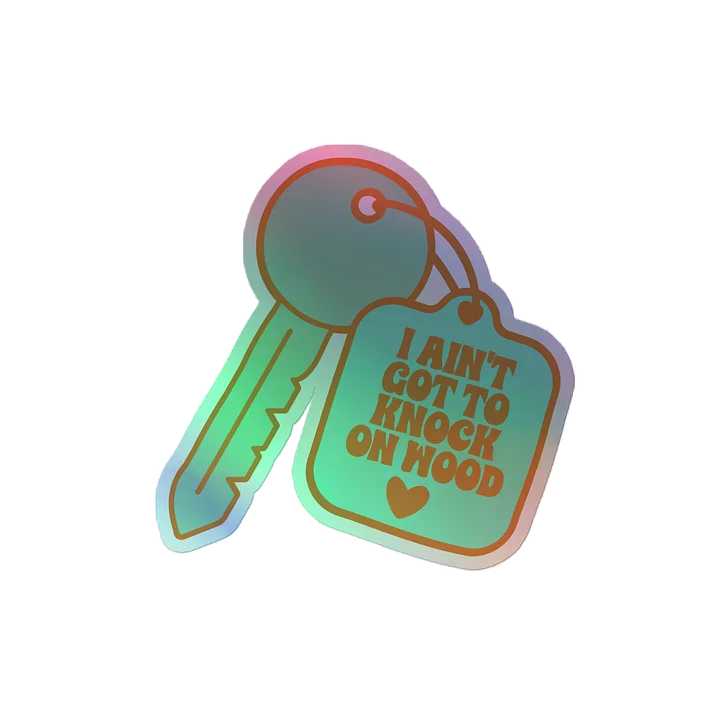 His Love Was The Key - Holo Sticker product image (2)