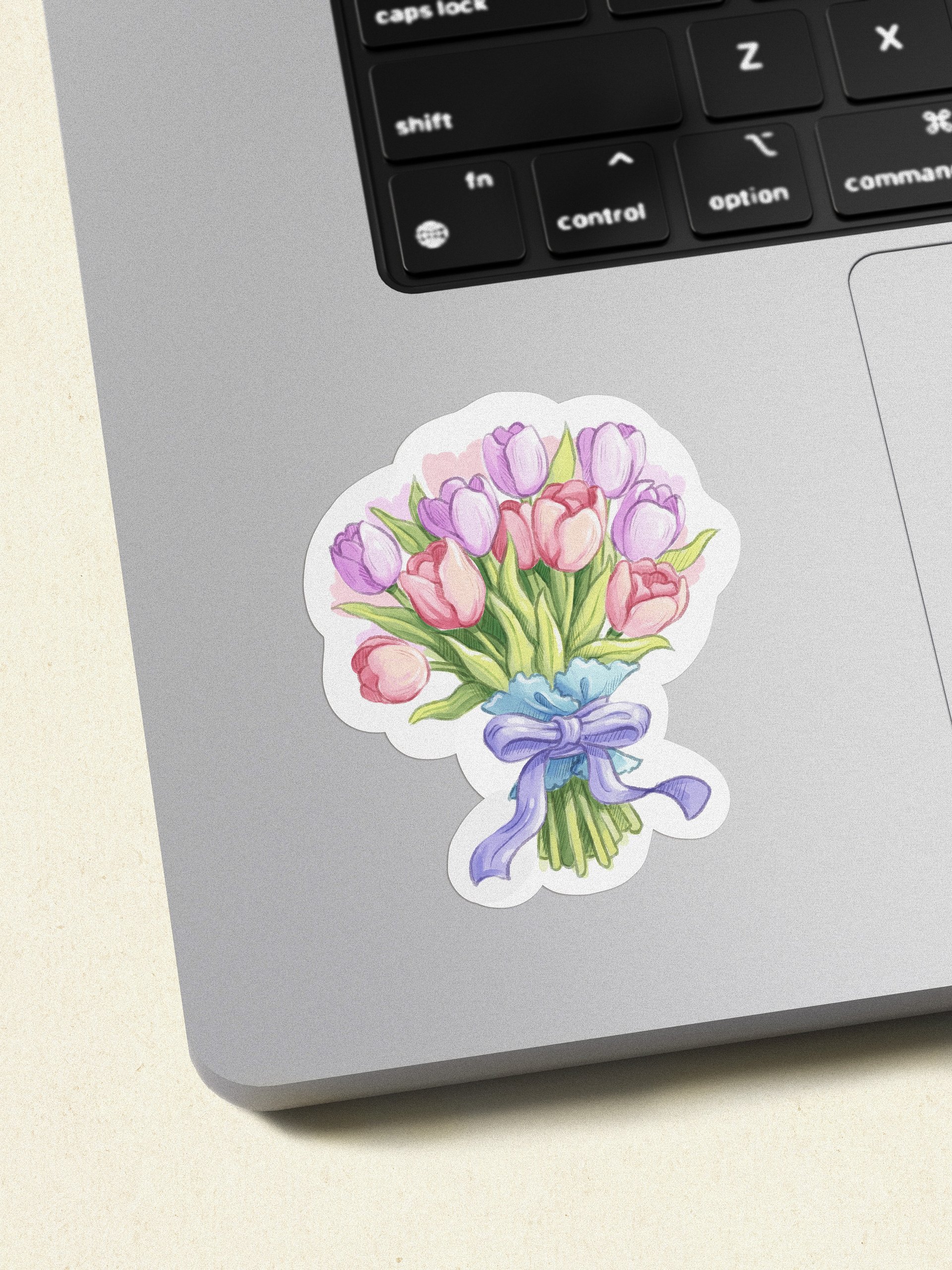 Tulip Bouquet - Sticker 3x3 product image (2)