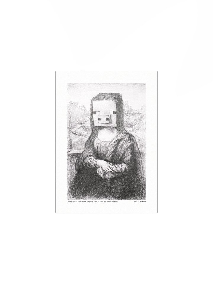 "Hamona Lisa" Digital Print product image (1)