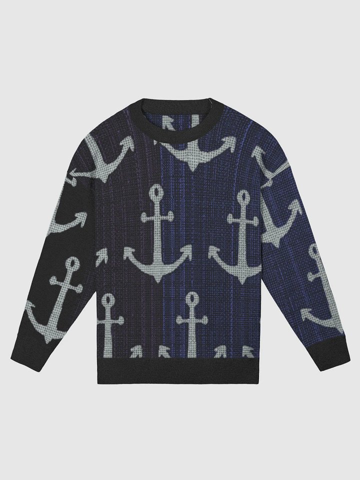 Anchors Away Relaxed Fit Knit Sweater product image (3)