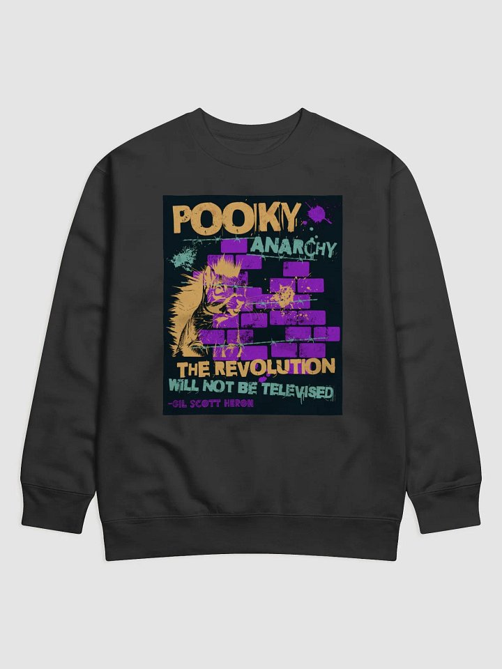 Anarchy Revolution Graffiti Sweatshirt product image (1)