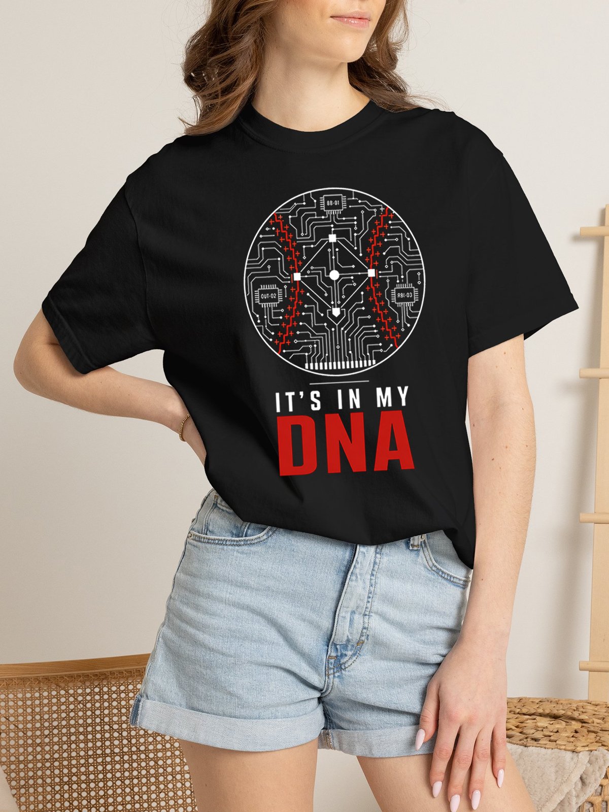 It’s in My DNA Baseball Unisex T-shirt product image (3)