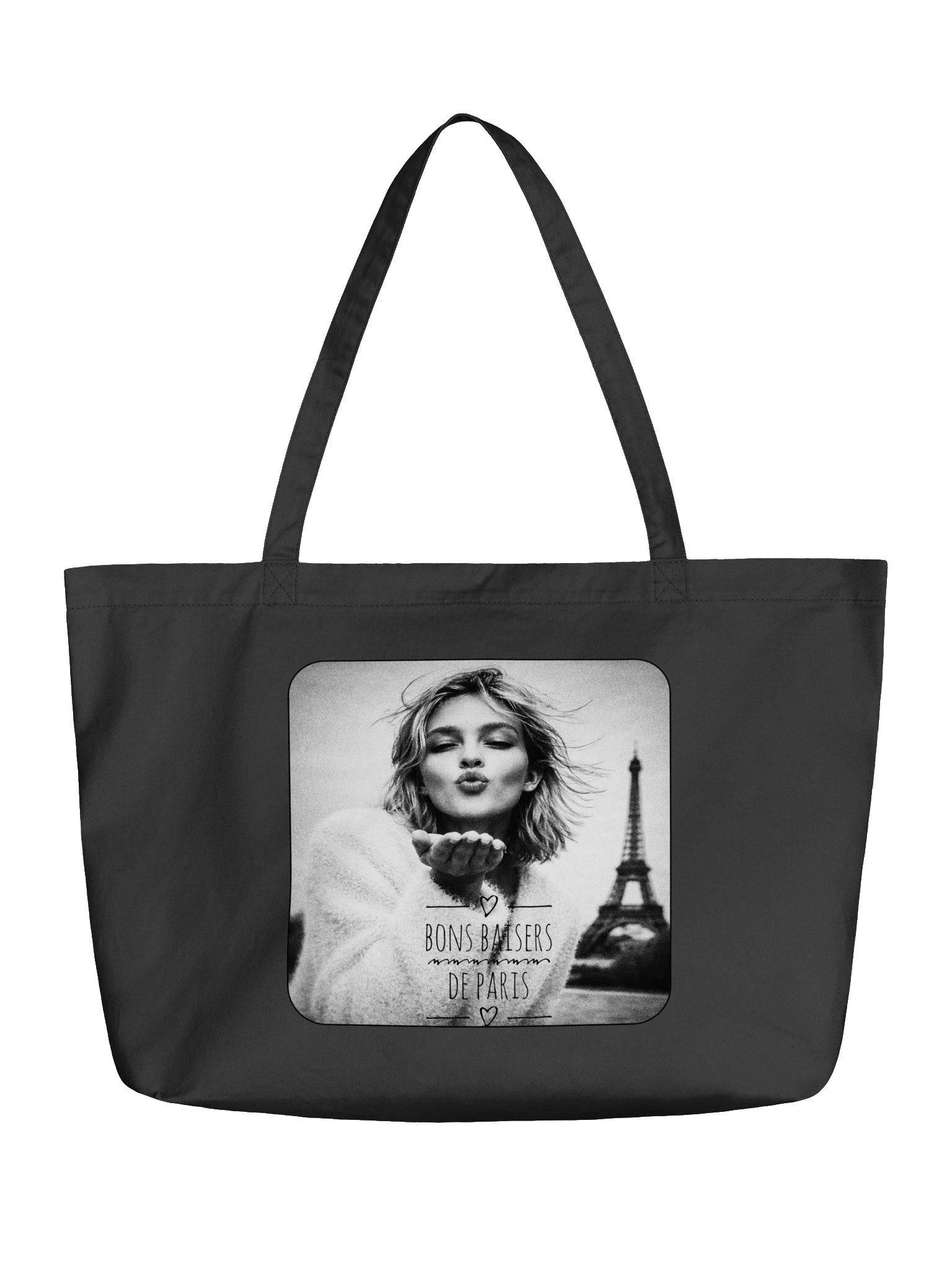 Bons Baisers de Paris — Parisian Kiss Tote Bag product image (1)