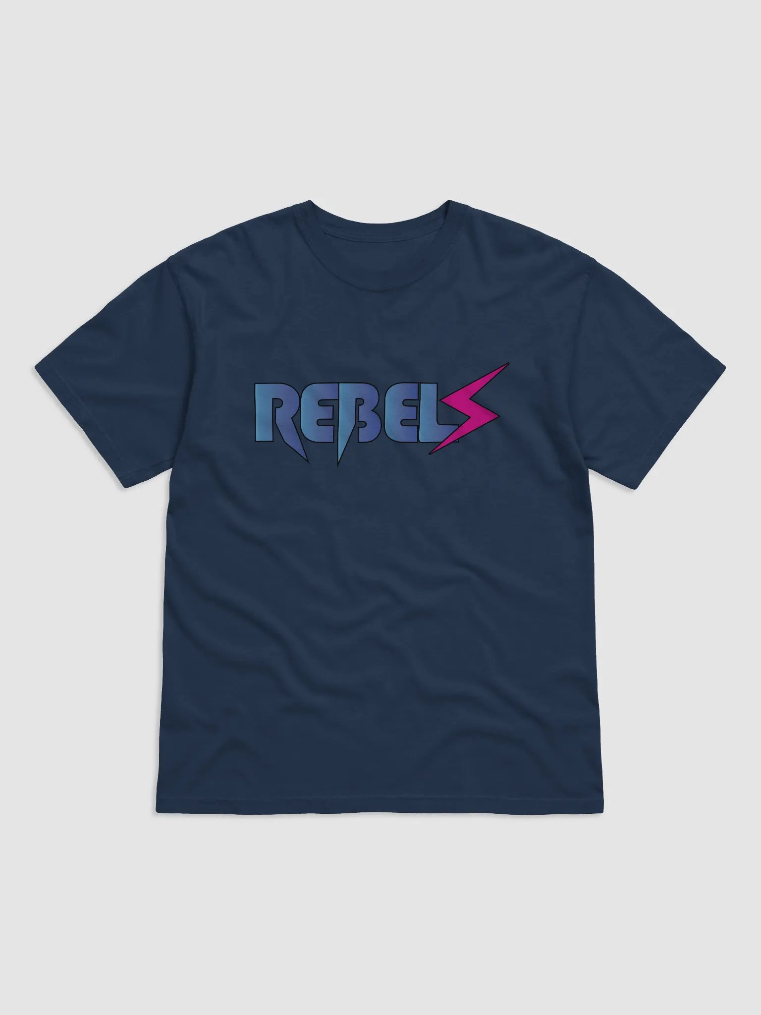 Rebels T-Shirt | Navy Blue w/ Blue / Pink product image (1)