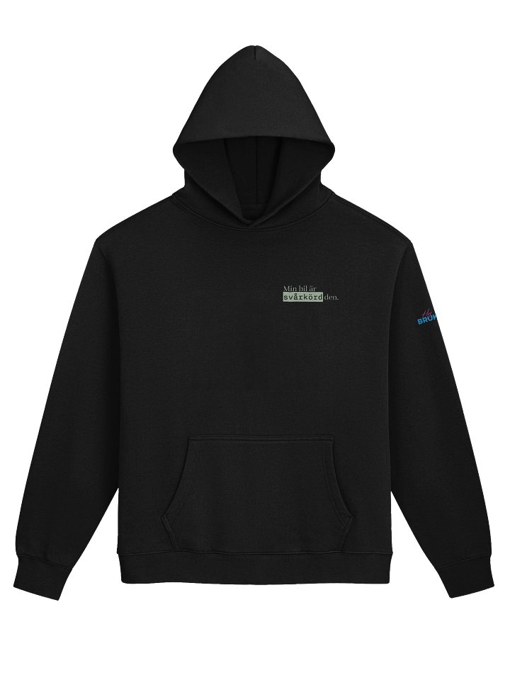 Hoodie "Svårkörd" product image (1)