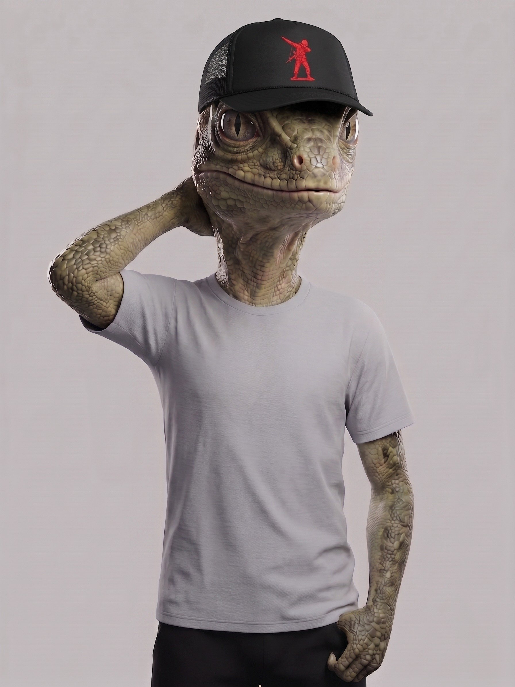 Plastic Army Man Trucker Hat product image (2)