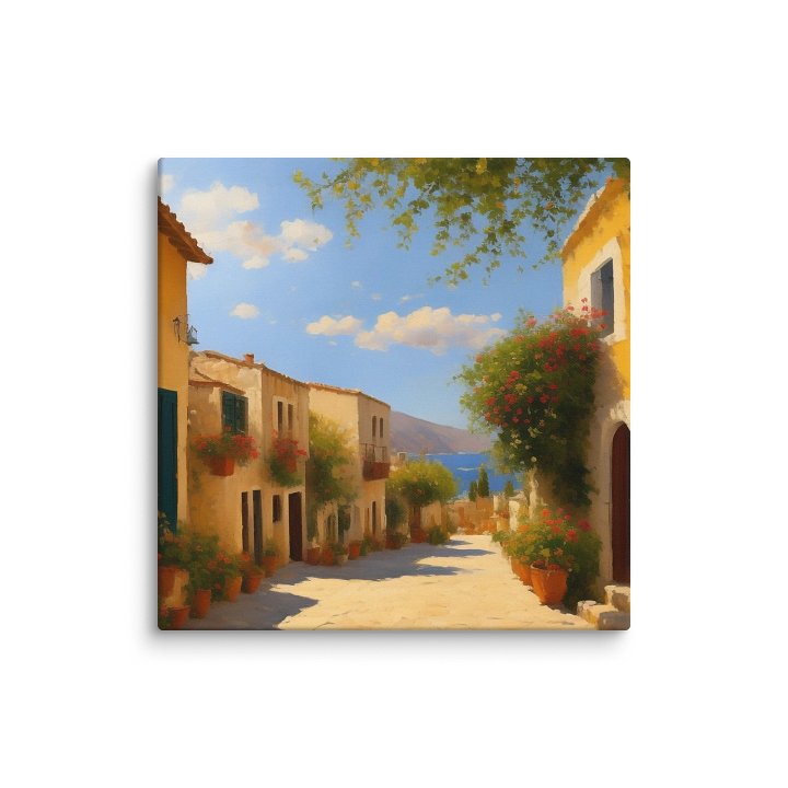 Mediterranean Serenity – Seaside Townscape product image (2)