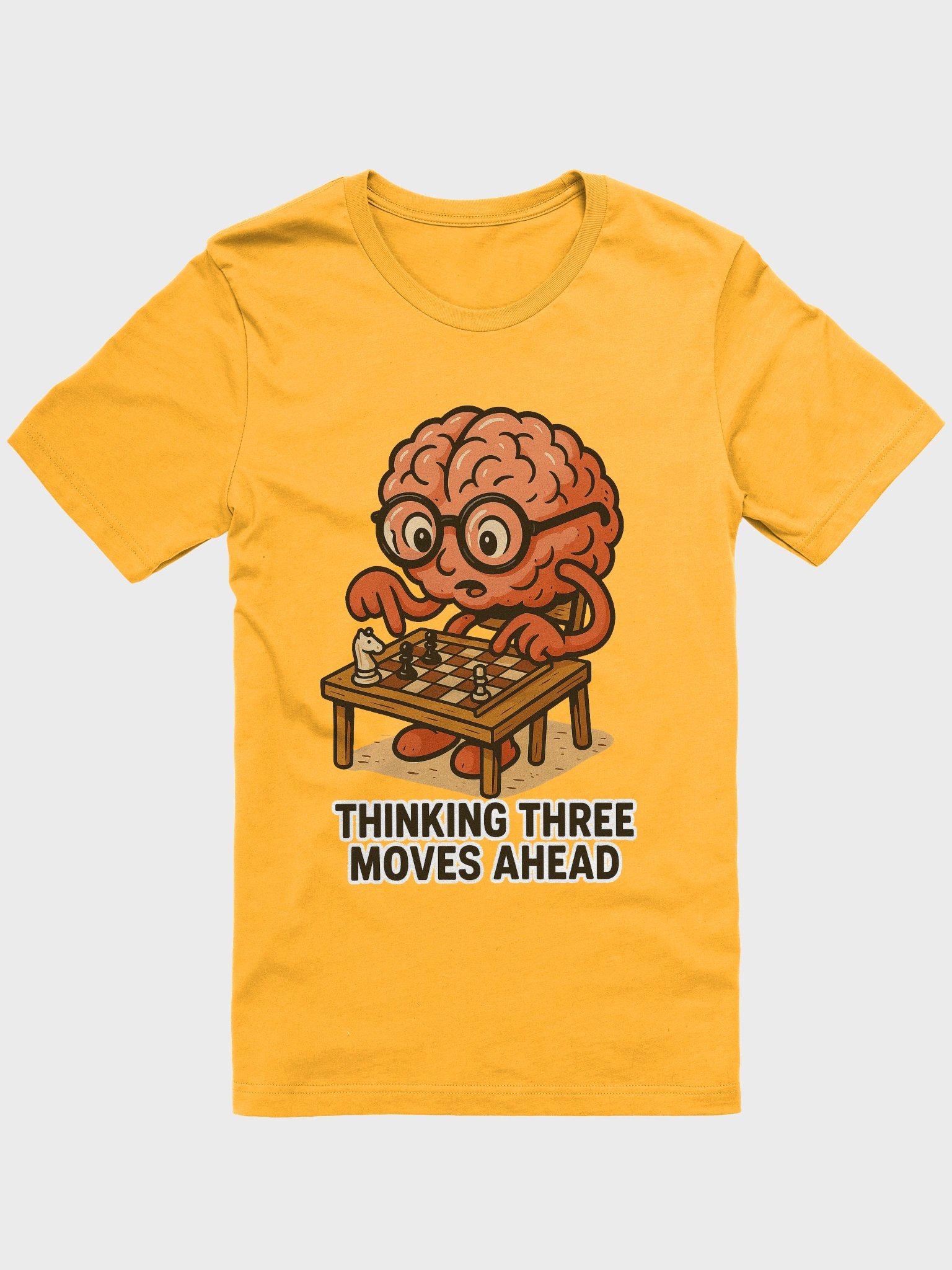 Thinking 3 Moves Ahead + Strategy is Power Tee product image (121)