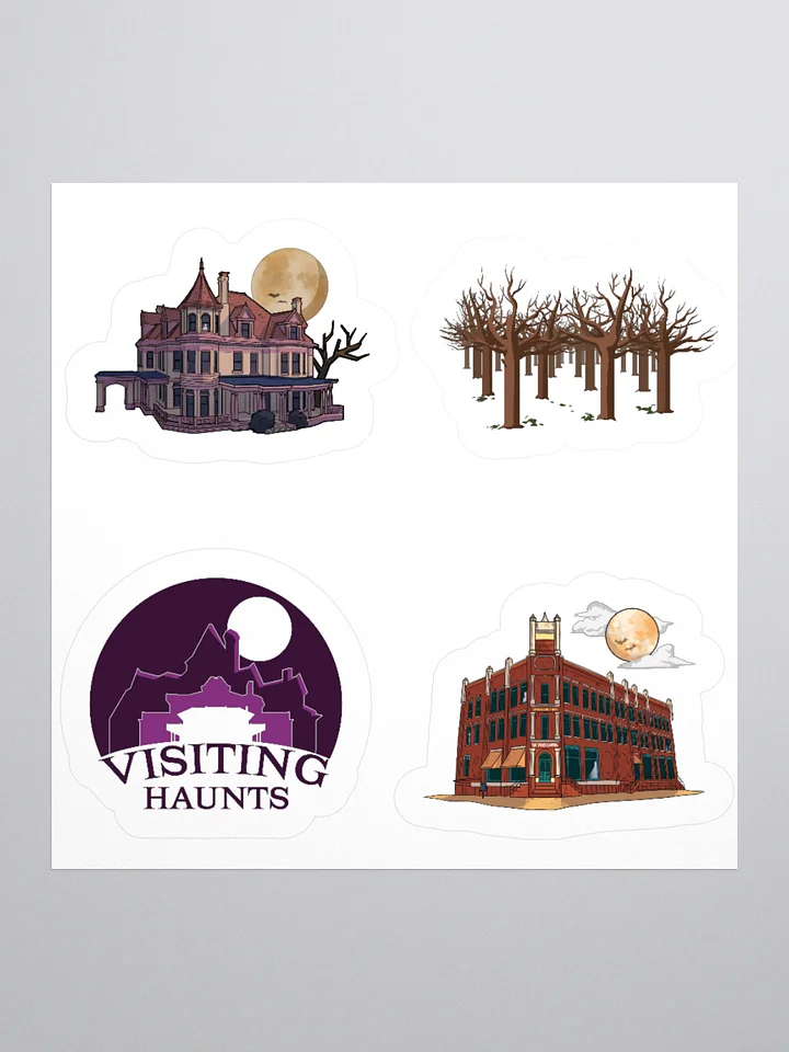 Visiting Haunts Sticker Set #1 product image (1)