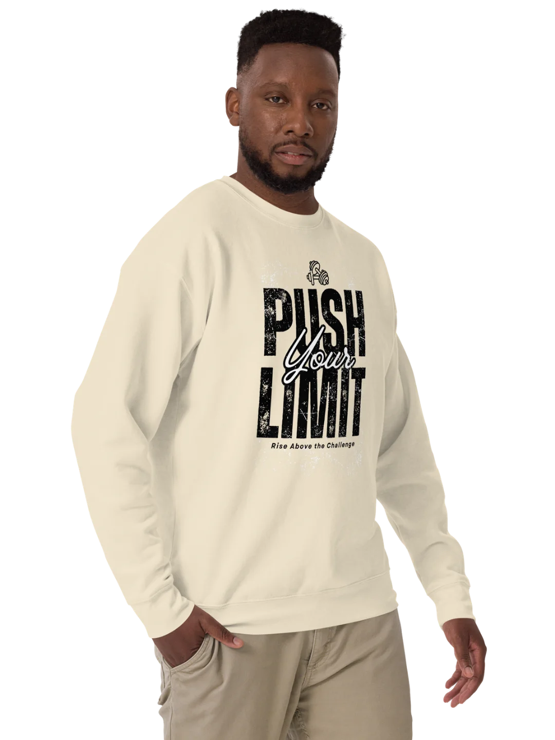 PUSH YOUR LIMIT — Rise Above Sweatshirt product image (4)