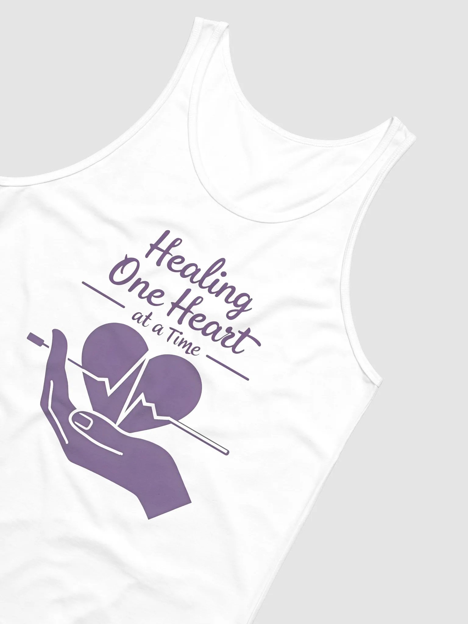 Mended Heart Jersey Tank product image (13)