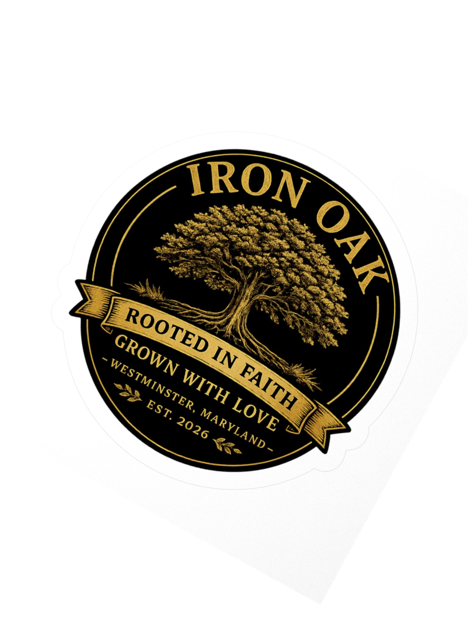 Rooted in Faith Sticker product image (2)