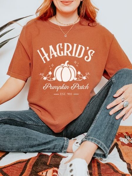 Magical Pumpkin Patch Groundskeeper Vintage Minimalist Style Shirt product image (1)