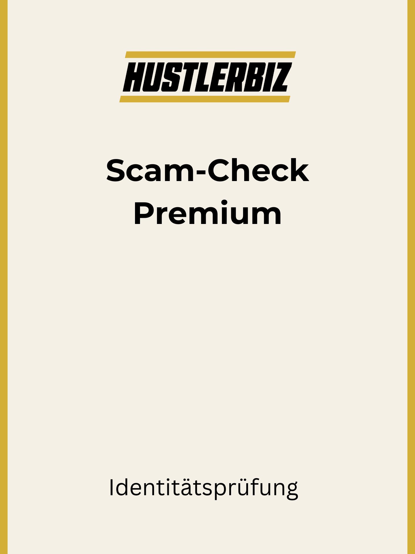 Premium – ScamCheck / Risikoanalyse product image (1)