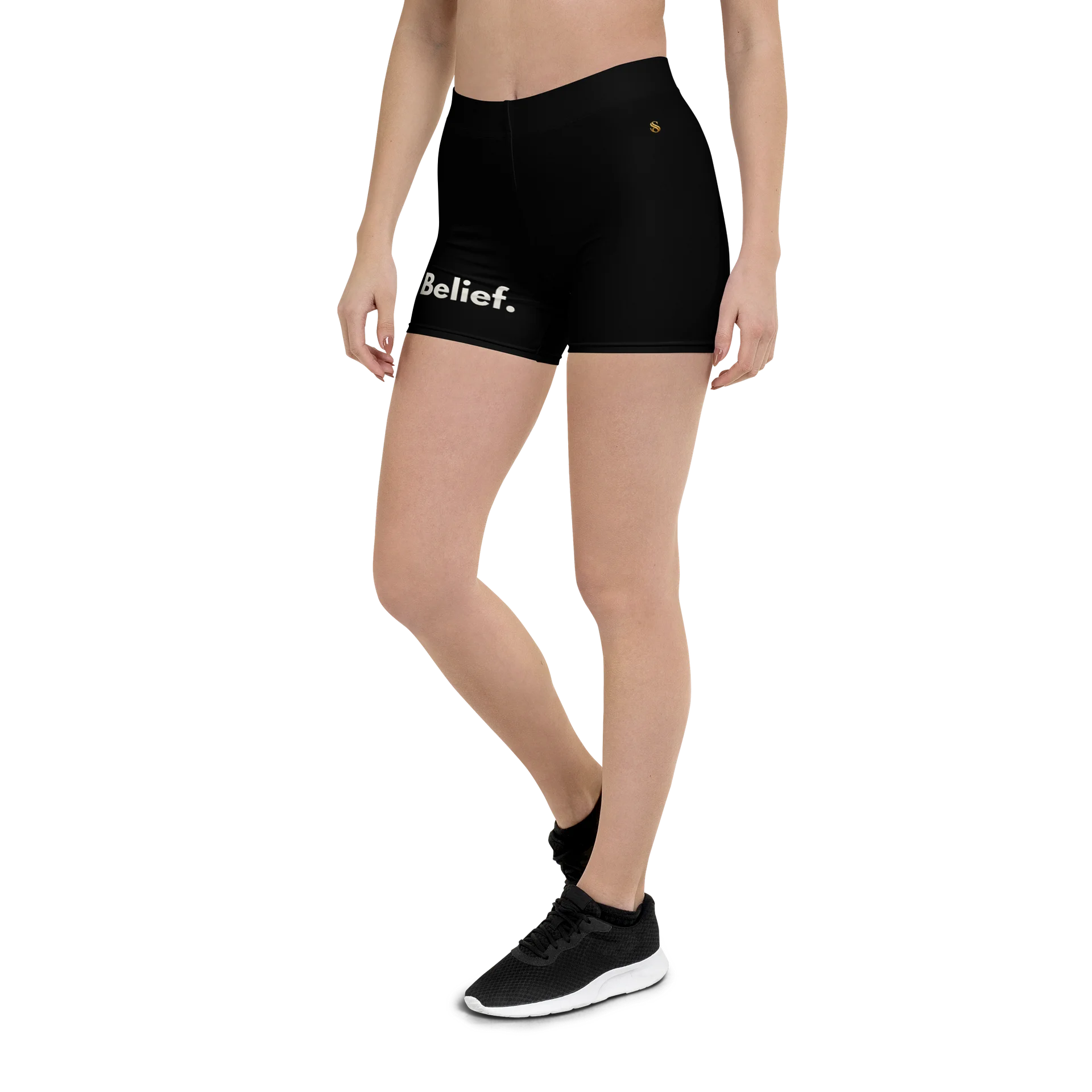 Belief Print Biker Shorts product image (5)