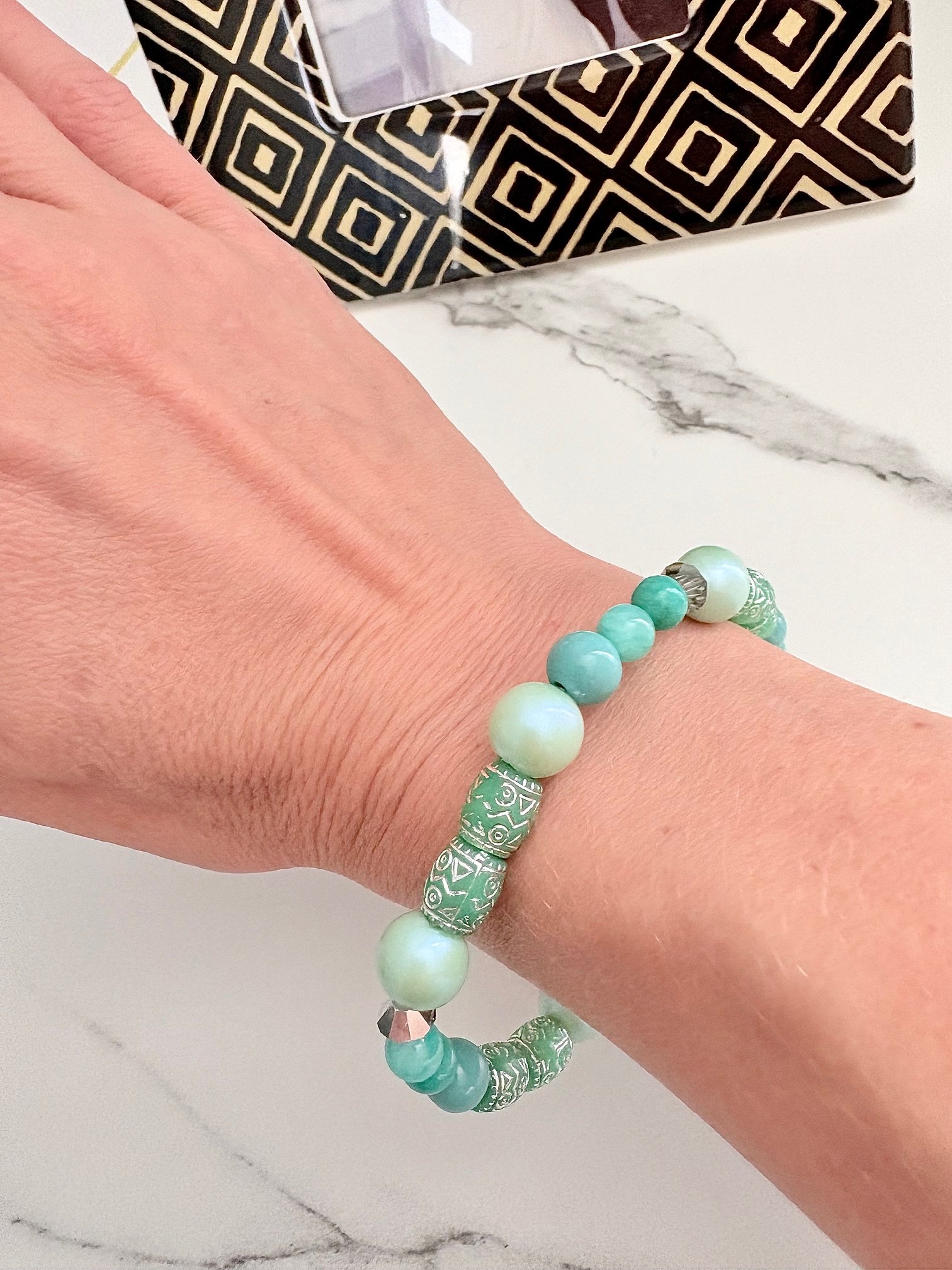 MFD-00069 | Handmade 8.25" Bracelet | Coastal Charm Jewelry by Monique Faella Designs™ product image (1)