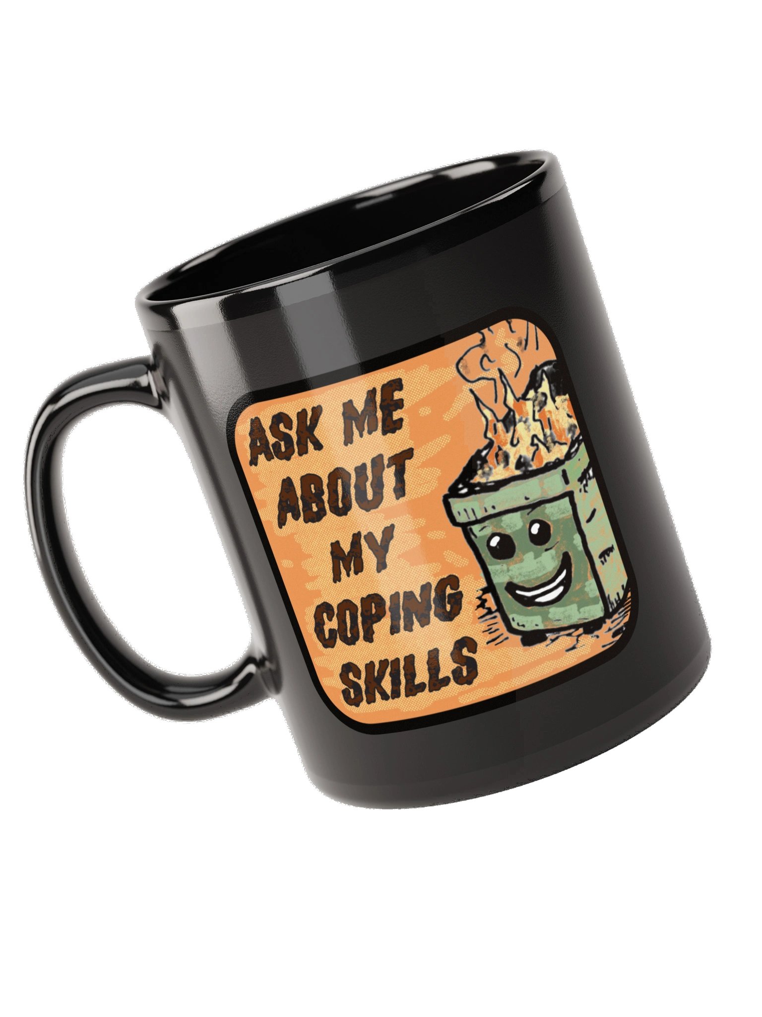 Coping Skills Mug (Black) product image (9)