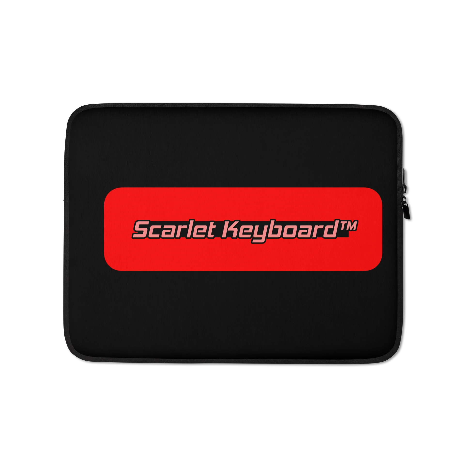 Scarlet Keyboard Laptop Sleeve | JWK JOJO STUDIO product image (1)