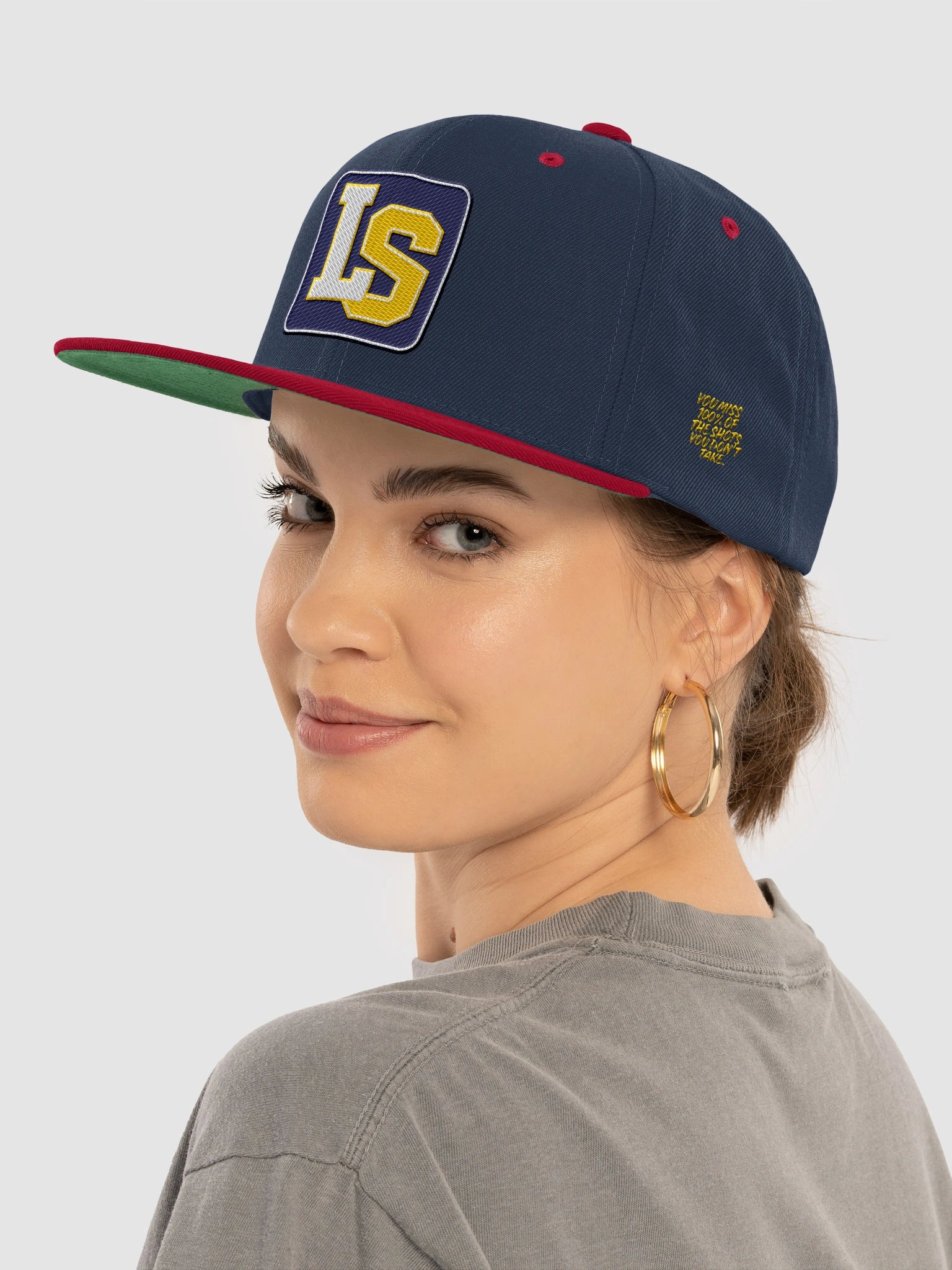 LockerStack Original "You Miss 100% Of The Shots You Don't Take" Snapback product image (61)