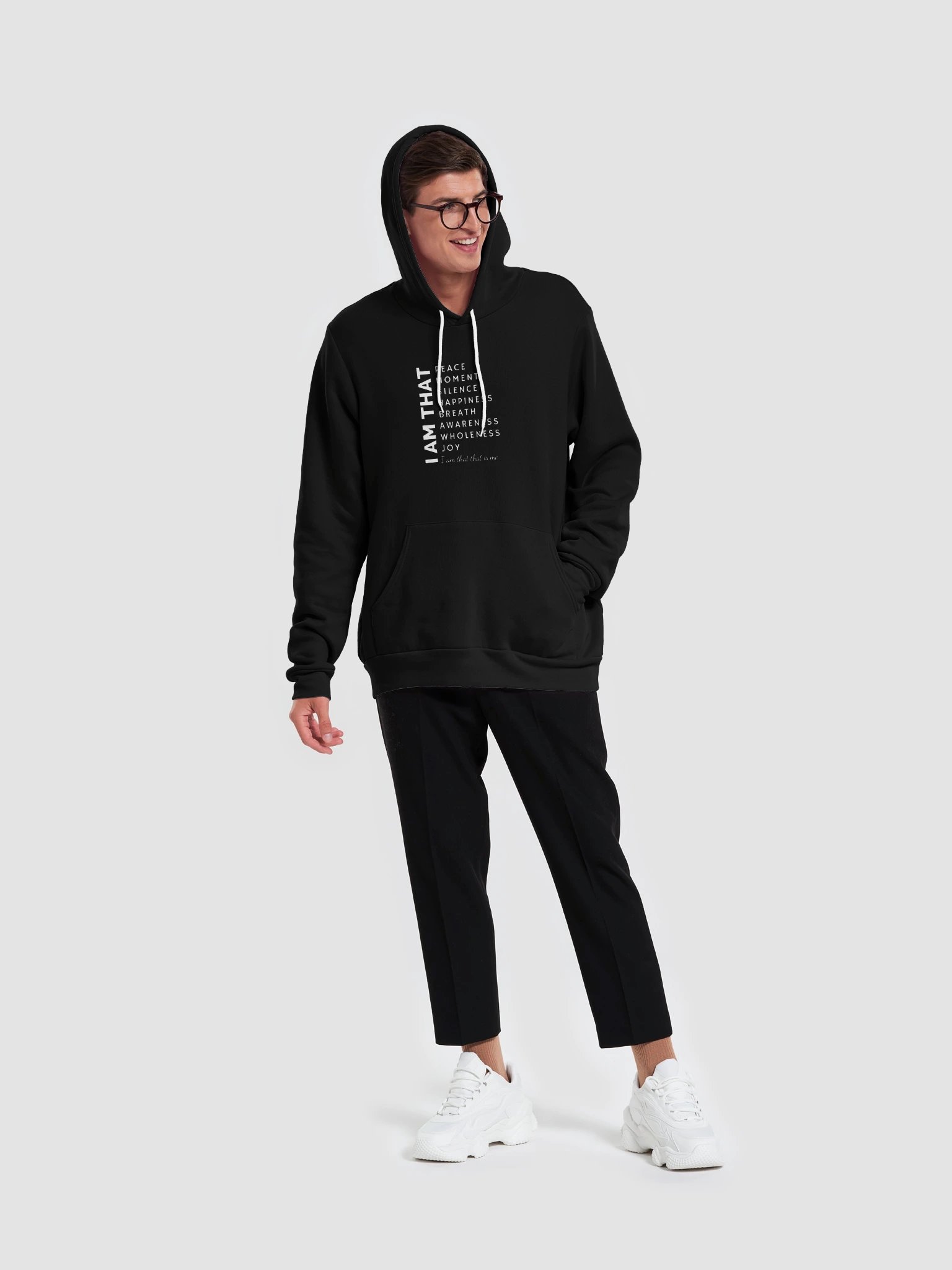Unisex hoodie Core Statement Midnight product image (1)