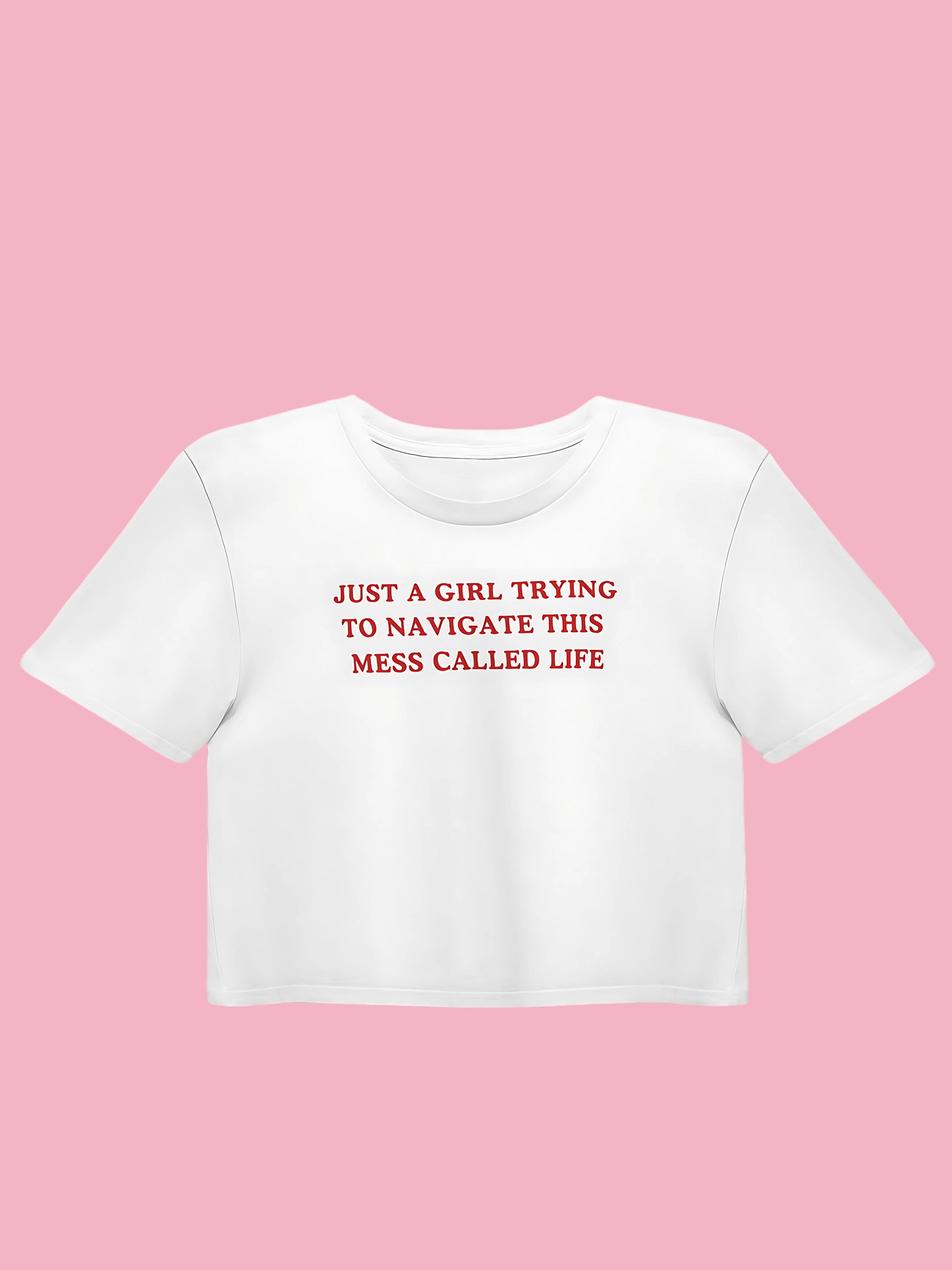 Mess Life Women's Crop Top product image (1)