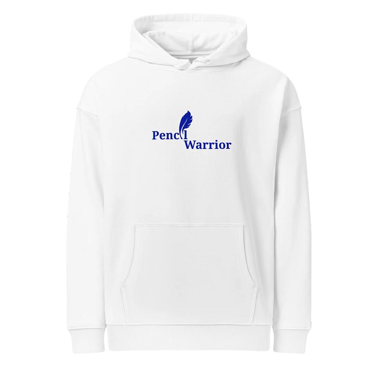 Feathered Pencil Warrior Organic Hoodie product image (1)