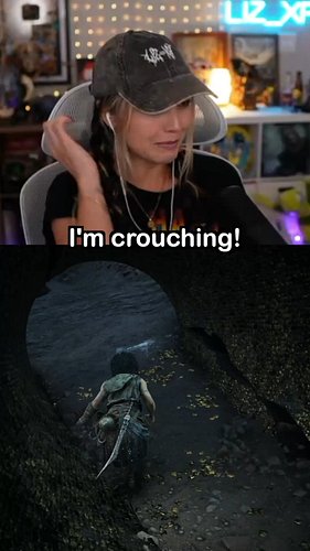 my WORST FEAR 😱 

#gamergirl #horrorgame #twitchstreamer