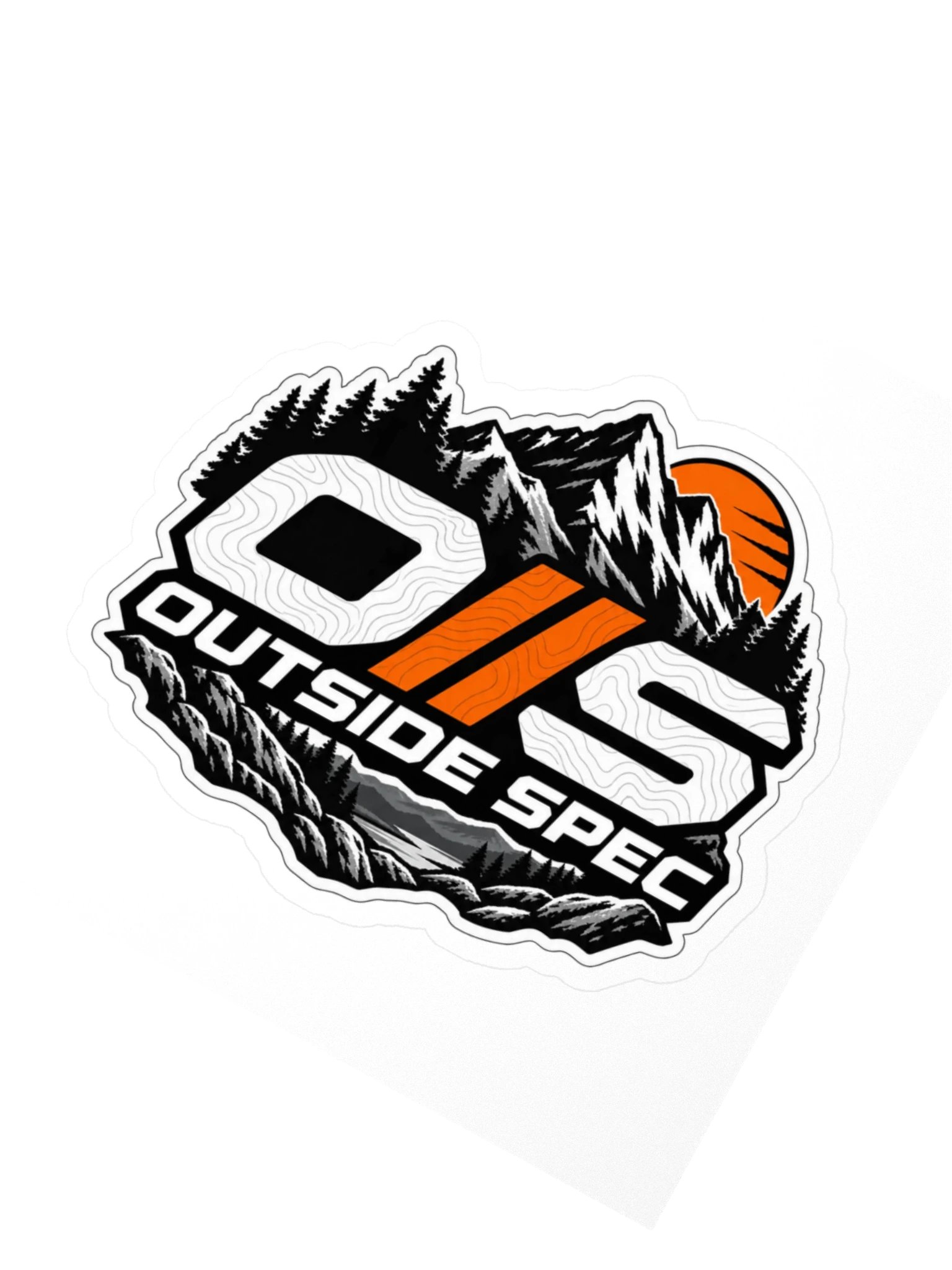 Outside Spec Kiss Cut Stickers product image (2)