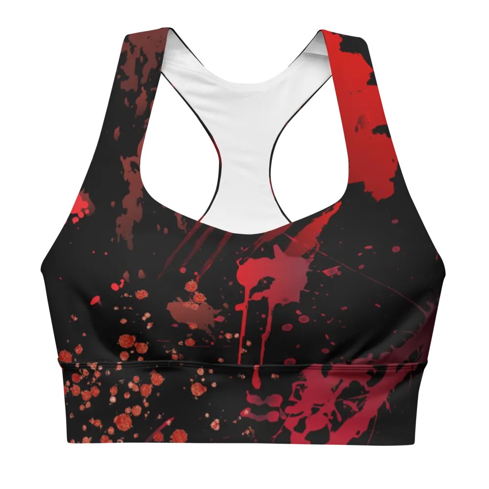 Rogue Splatter Claw Longline Sports Bra product image (5)